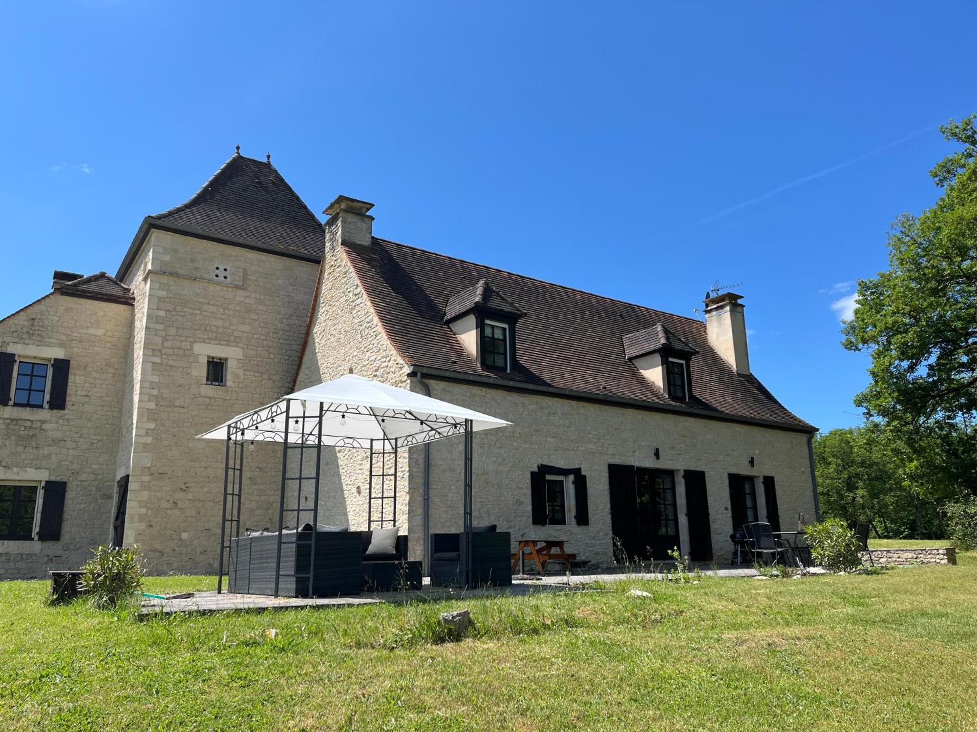Villa Domainerossignol Acacia à Gourdon Extérieur photo
